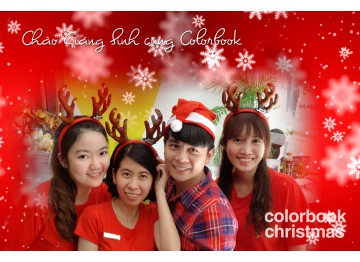 Đón Giáng sinh cùng Colorbook - CHECK IN VỚI STYLE X'MAS NHẬN QUÀ “CHÍNH CHỦ” 